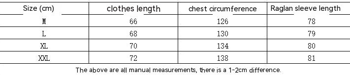 Unisex Harajuku Style American Retro Sweater For Men And Women