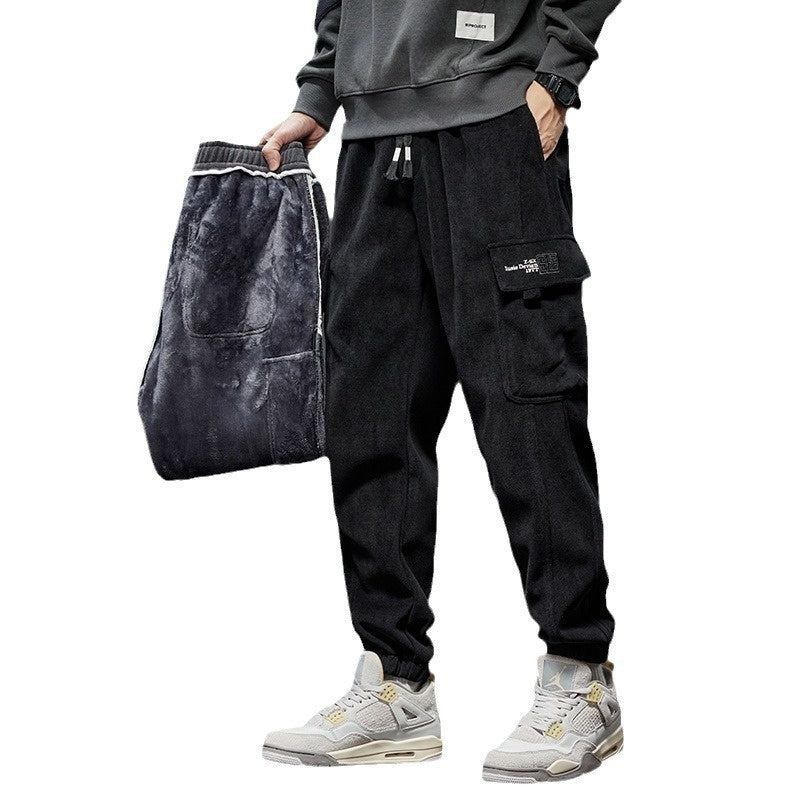 Men's Ankle-Tied Trousers - Sports Pants