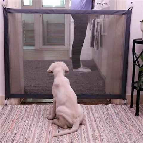 Portable Folding Pet Separation Barrier - Dog Obstacle Safety Fence