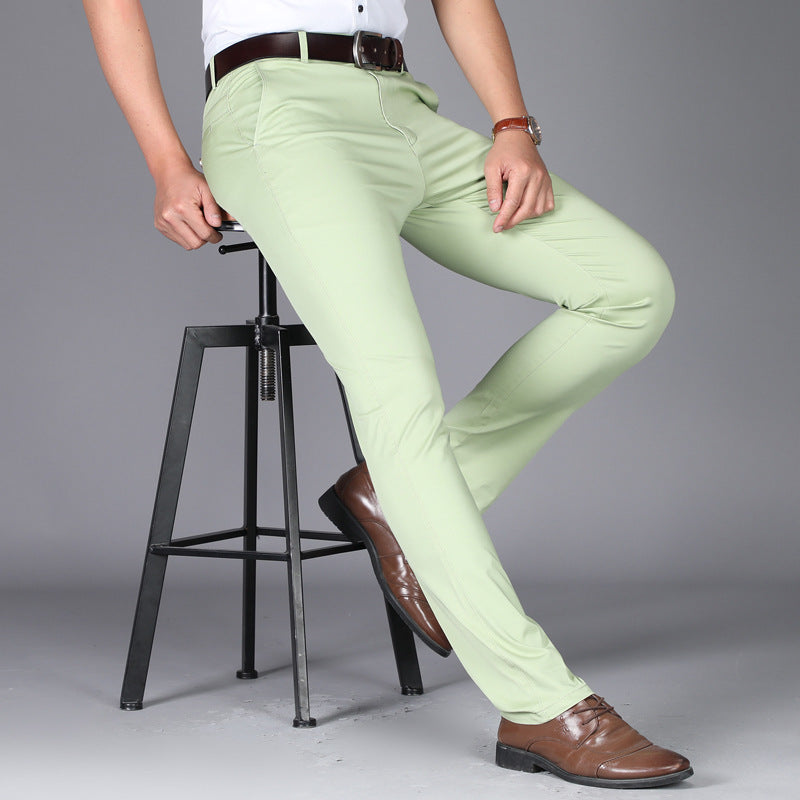 Men's Elastic Straight Casual Pants