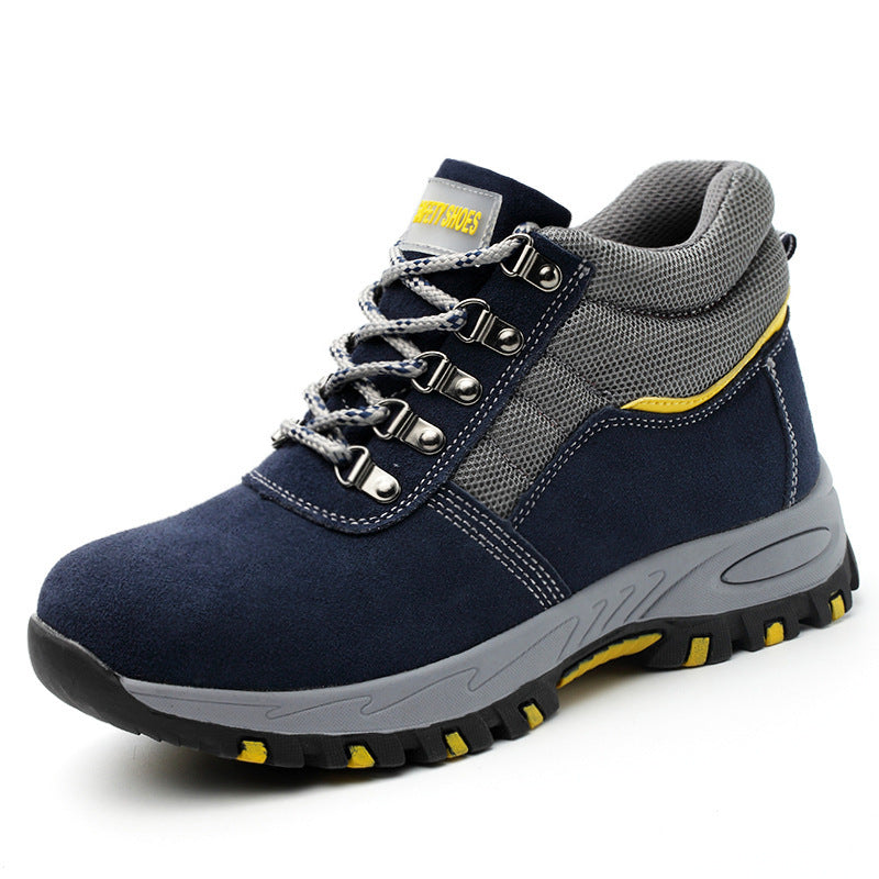 Non-Slip Wear-Resistant and Breathable Safety Work Shoe With Steel Toe Cap - Unisex