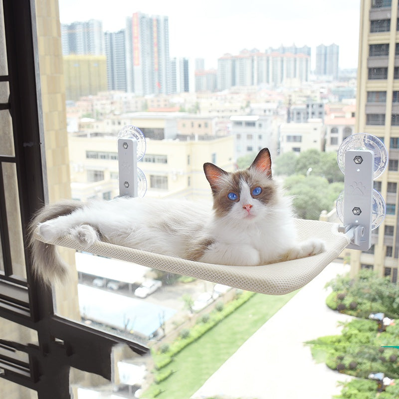 Pet Suction Cup Glass Window Hammock For Cat
