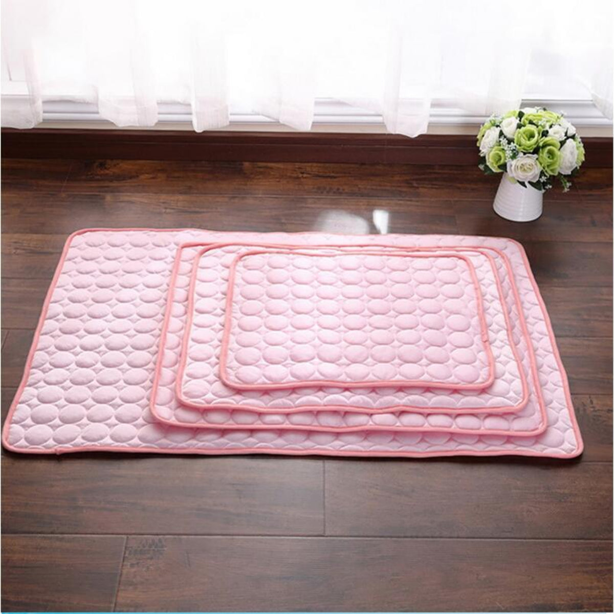 Pet Ice Silk Cold Nest Pad For Cooling In Summer - Suitable for Dogs And Cats