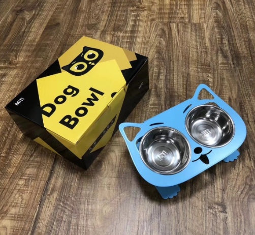 Anti-Falling Cat And Dog Feeding Water Bowl - With Stable Base