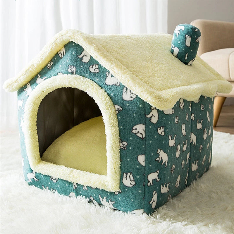 Four Seasons Universal Pet House - Dog and Cat Bed and Easy to Clean Pet Litter