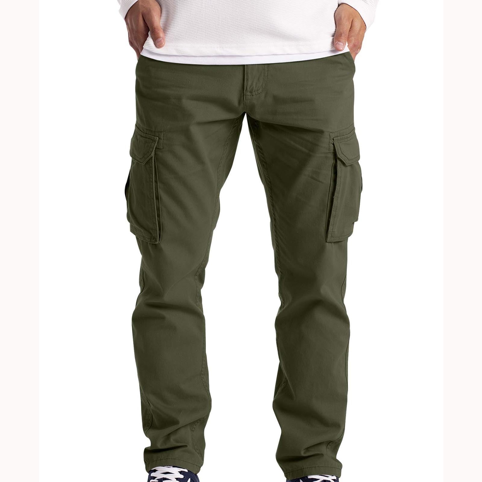 Casual Youth Overalls Straight-Leg Pants For Men