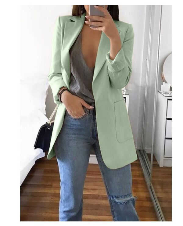 Lapel Slim Cardigan Temperament Blazer For Women