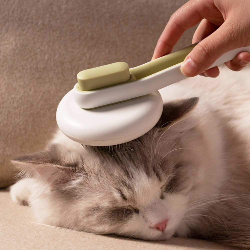 Pet Hair Remover And Brush For Grooming And Suitable As Automatic Massage Comb For Cat And Dog