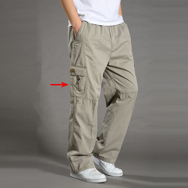 Men's Thin Loose Oversized Cargo Pants