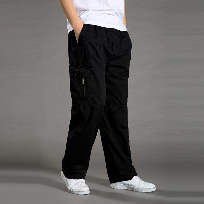 Men's Thin Loose Oversized Cargo Pants