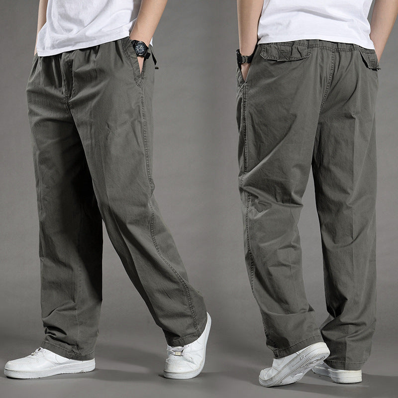 Men's Thin Loose Oversized Cargo Pants