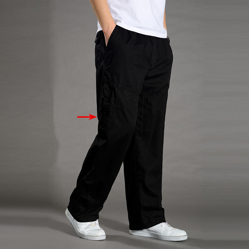 Men's Thin Loose Oversized Cargo Pants