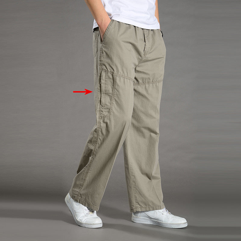 Men's Thin Loose Oversized Cargo Pants