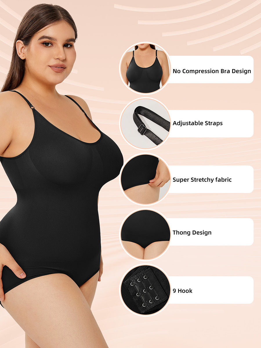 Women's Shapewear Tummy Control Full Bust Body Shaper Bodysuit