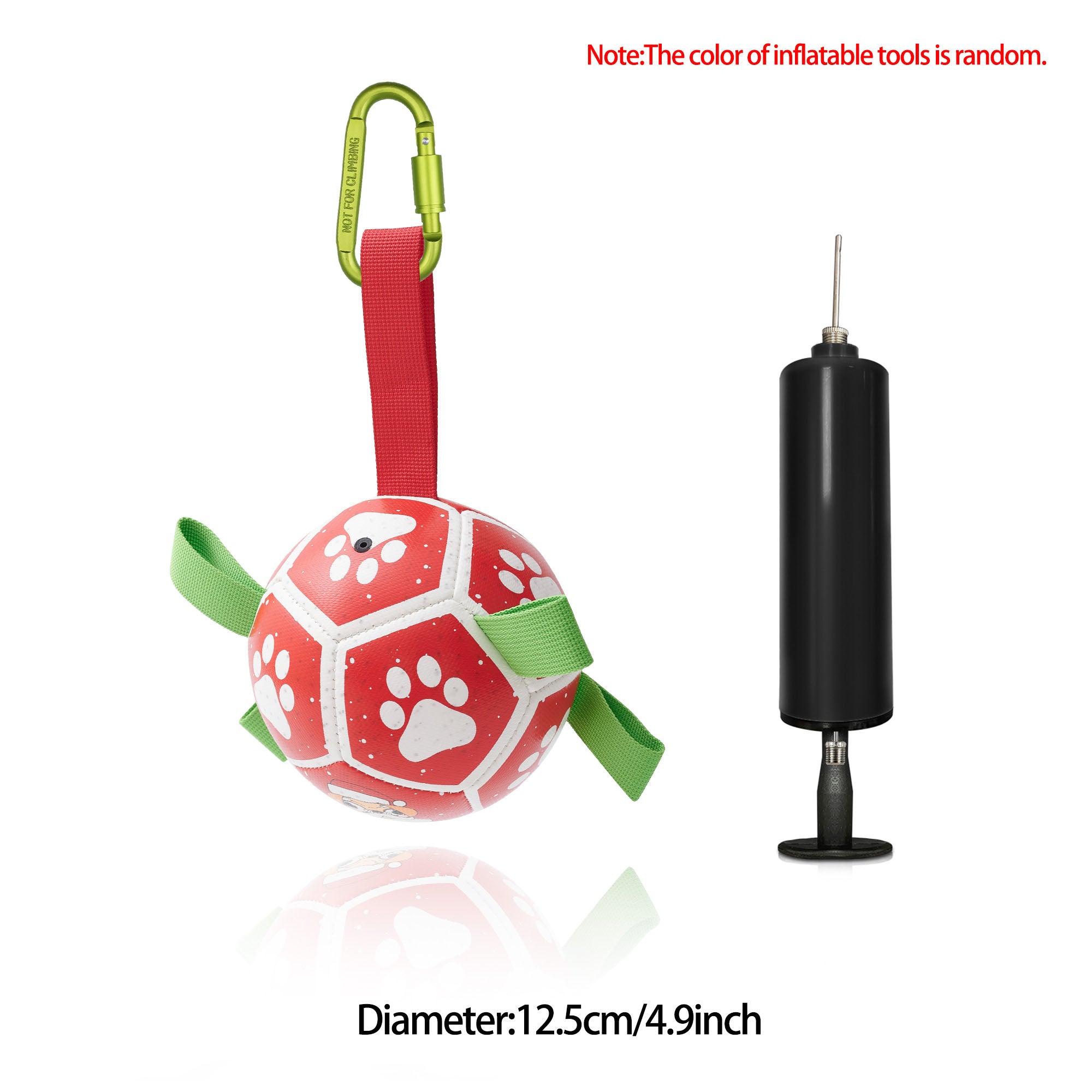 Interactive Football and Training Toy For Dogs - Inflated Outdoor Border Collie Balls For Large Dogs
