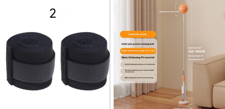 Indoor Vertical Style Boxing Rapid Response Ball Suitable for Home Training