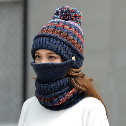 Korean Winter Knitted Hat For Women