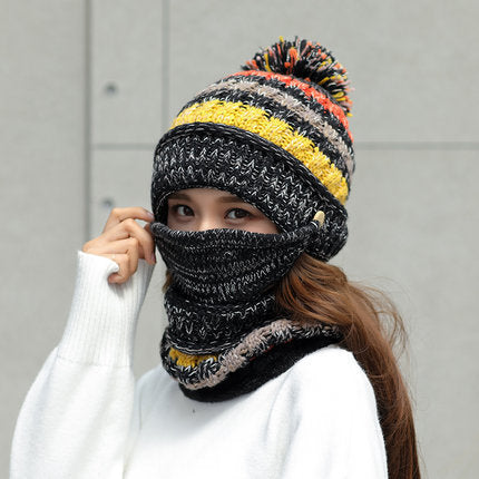 Korean Winter Knitted Hat For Women