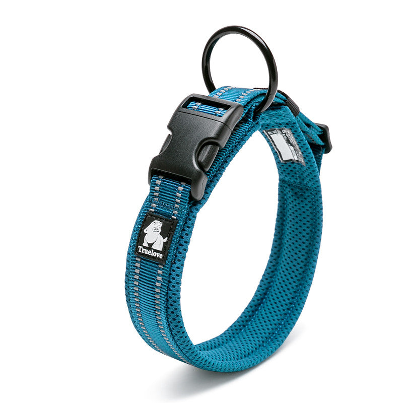 Anti Strangulation Medium Teddy Pet Collar Leash With soft Buckle - Durable Pet Necklace