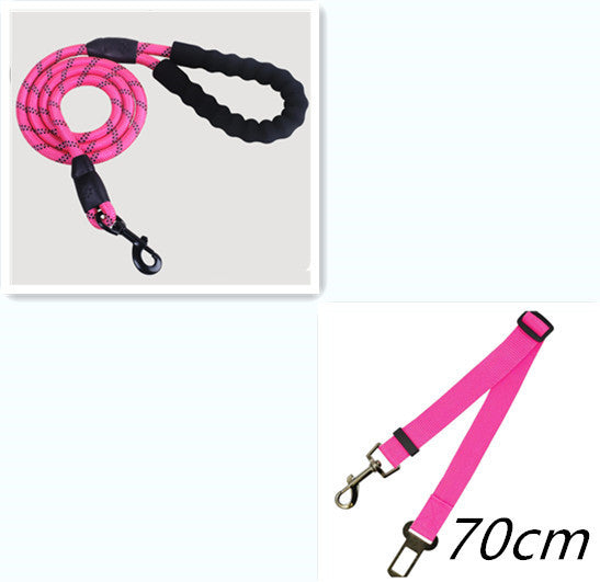 Reflective Pet Leash Suitable For Small, Medium, And Large Dogs - Can Serve As Walking and Training Rope For Dogs
