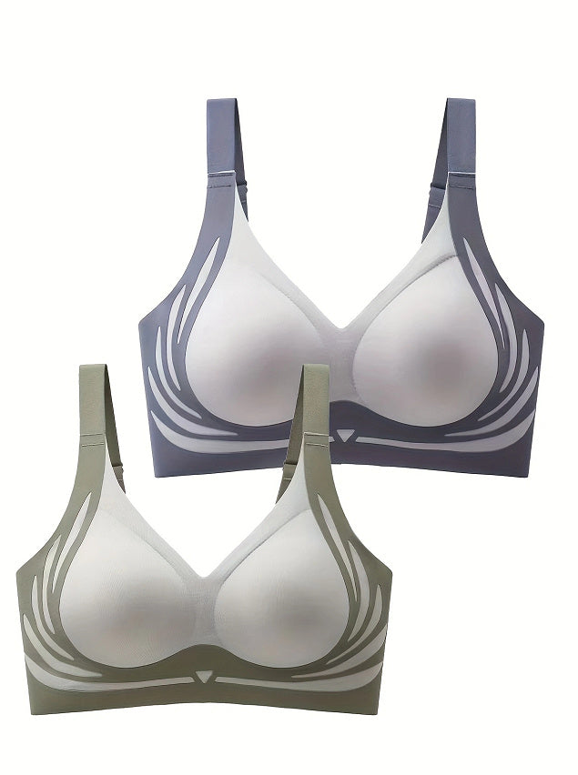 Anti-Sagging Running Shock-Proof Sports Fixed Cup Bra