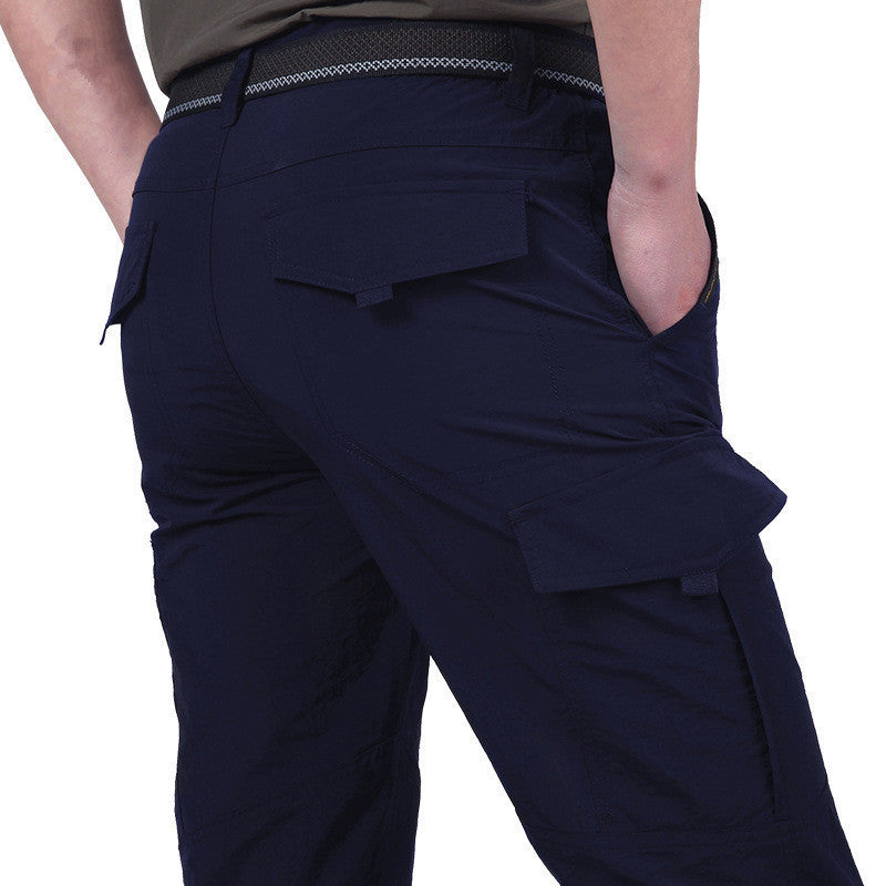 Men's Plus Size Loose Cargo Pants