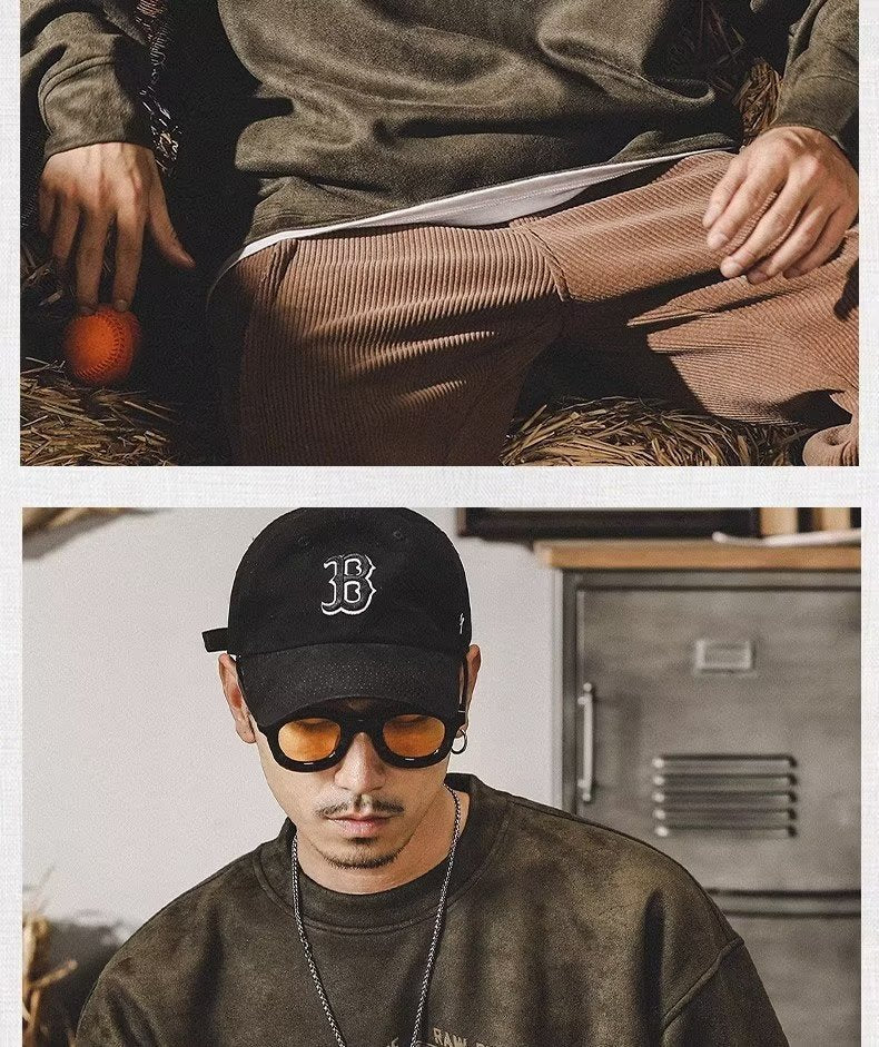 American-Style Vintage Sweater For Men