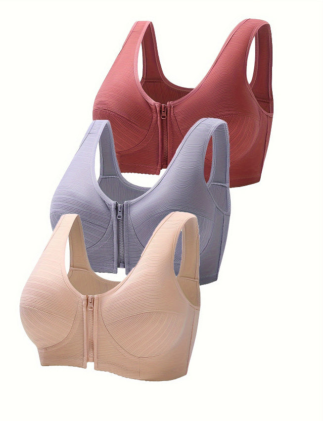 Ladies Underwired Vest Style New Plus Size Bra For Women