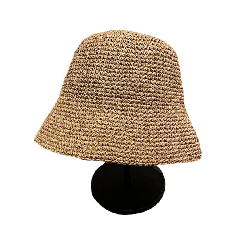Women's Summer Thin Beach Sun-Proof Straw Hat