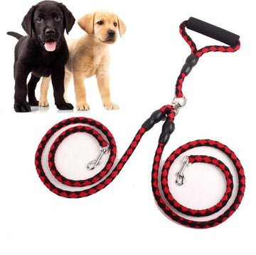 Double-Ended Traction Rope For Walking The Dog - Double Dog Collar Leash