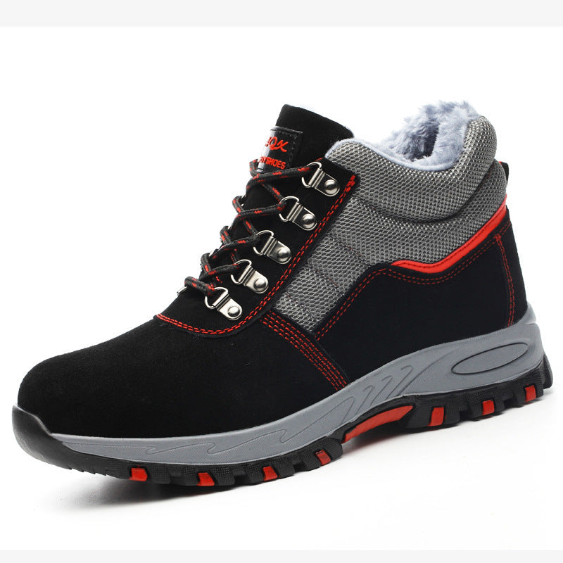 Non-Slip Wear-Resistant and Breathable Safety Work Shoe With Steel Toe Cap - Unisex