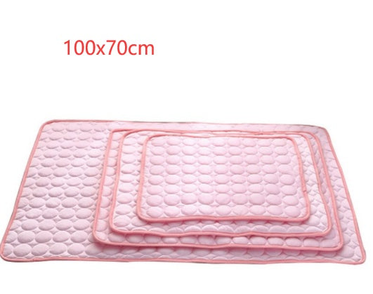 Pet Ice Silk Cold Nest Pad For Cooling In Summer - Suitable for Dogs And Cats