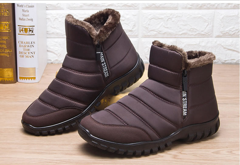 Men's Autumn and Winter Warm Indoor and Outdoor Shoes