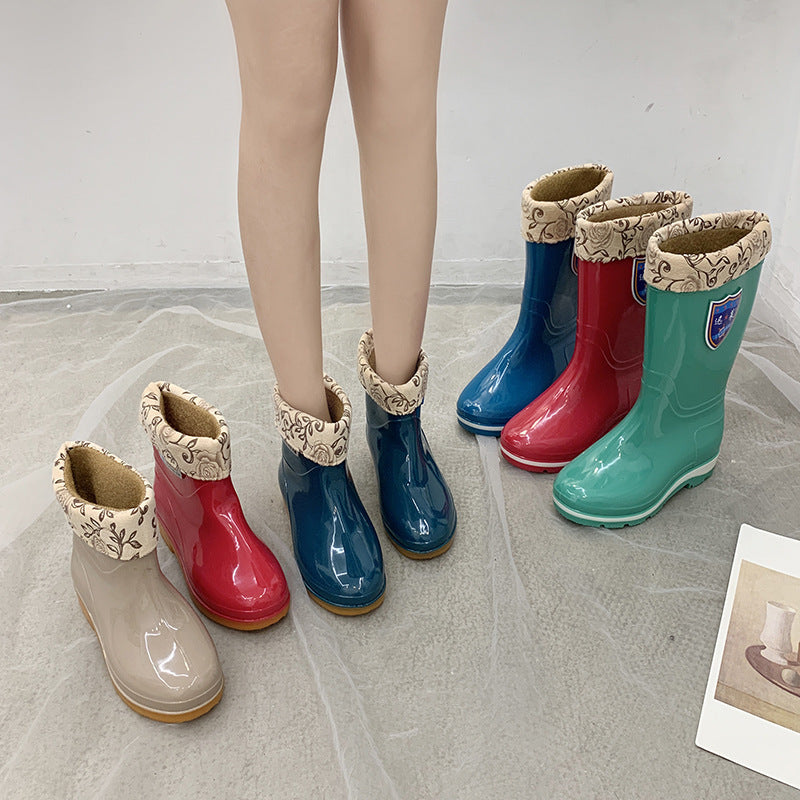 Women's Construction Site Rain Shoes