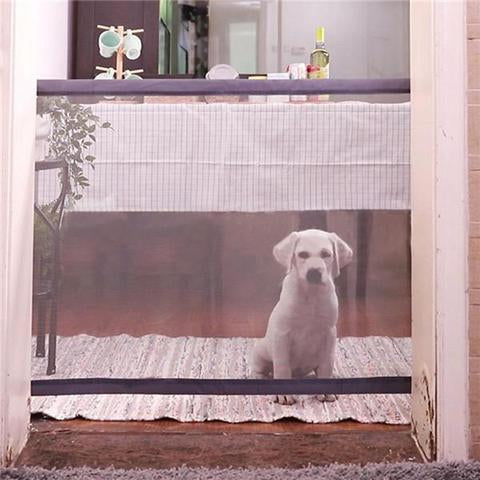 Portable Folding Pet Separation Barrier - Dog Obstacle Safety Fence
