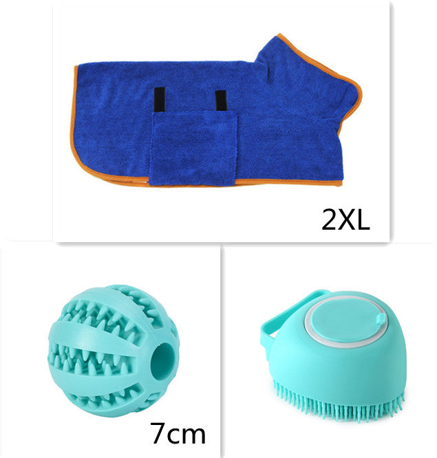 Dog And Cat Silicone Bath Brush - Pet Bathroom / Grooming Supplies