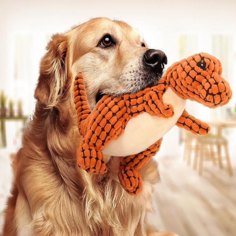 Dinosaur Interactive Pet Chew Toys - Also Suitable For Both Giant And Small Dogs
