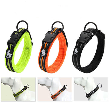 Anti Strangulation Medium Teddy Pet Collar Leash With soft Buckle - Durable Pet Necklace
