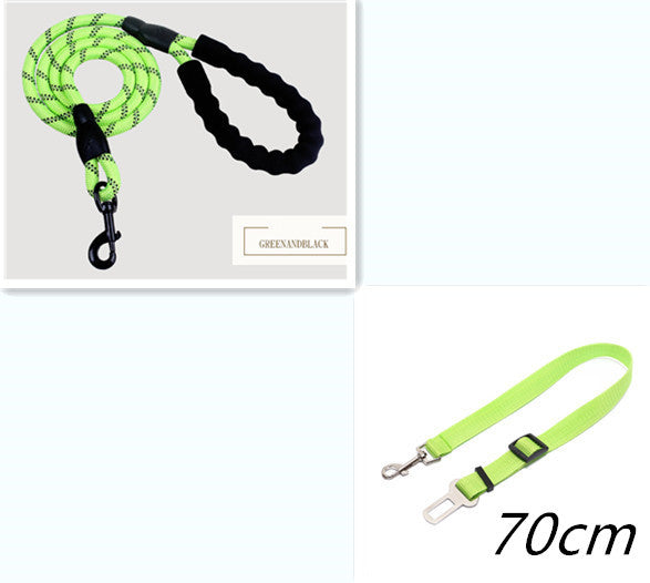 Reflective Pet Leash Suitable For Small, Medium, And Large Dogs - Can Serve As Walking and Training Rope For Dogs