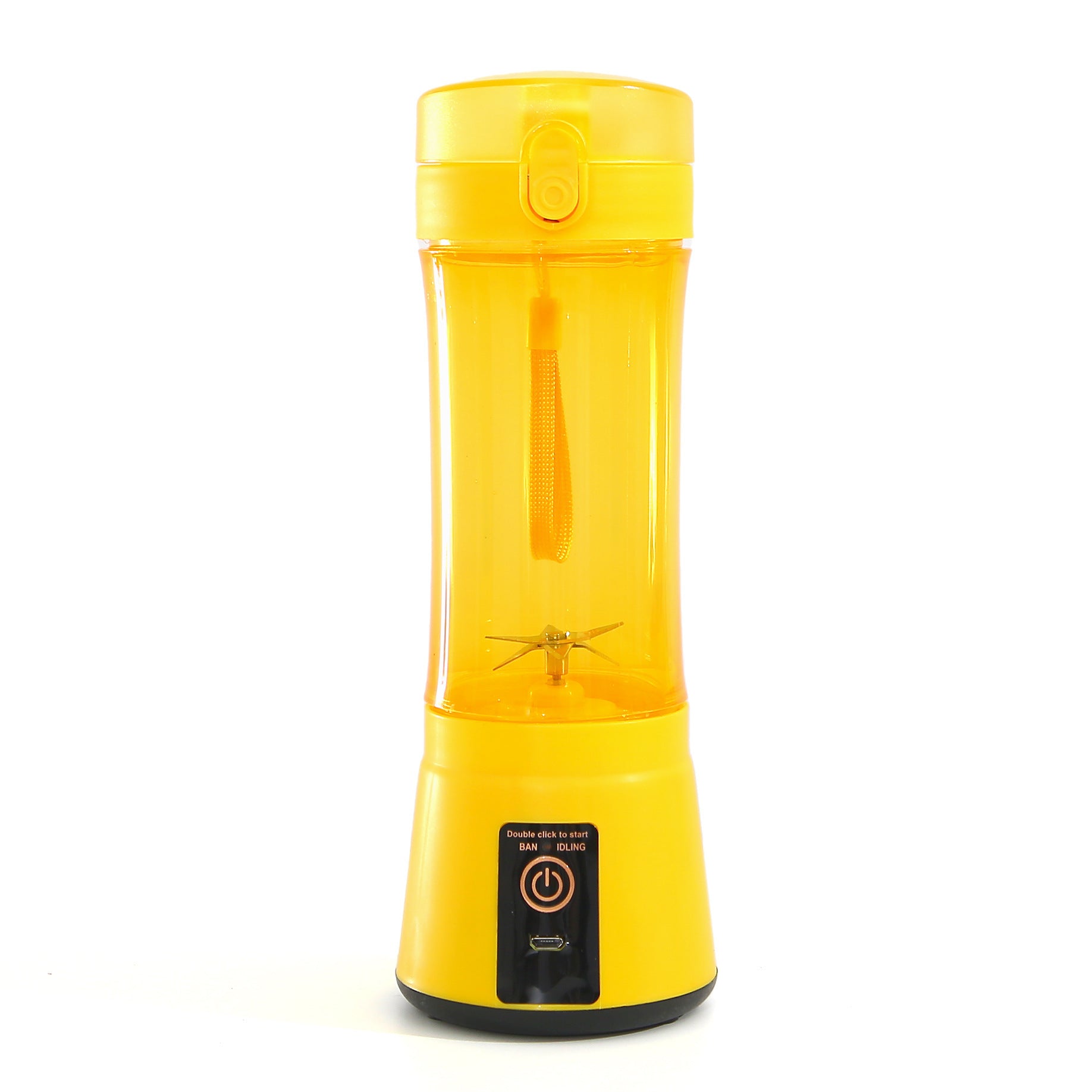 Portable Electric Fruit Juicer - Wireless USB Rechargeable Mini Multifunction Smoothie Blender