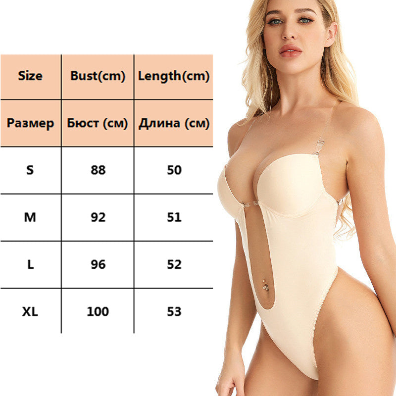 Women's One-Piece Underwear Bra, Tube Top Big Breasts Show, Small Artefact Bra