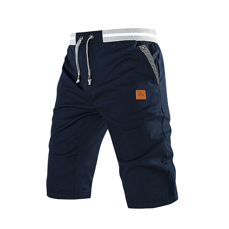 Men's Cotton Casual Cropped Pants - Shorts