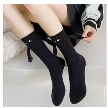Couple Magnetic Handle Cute Hand Socks For Christmas