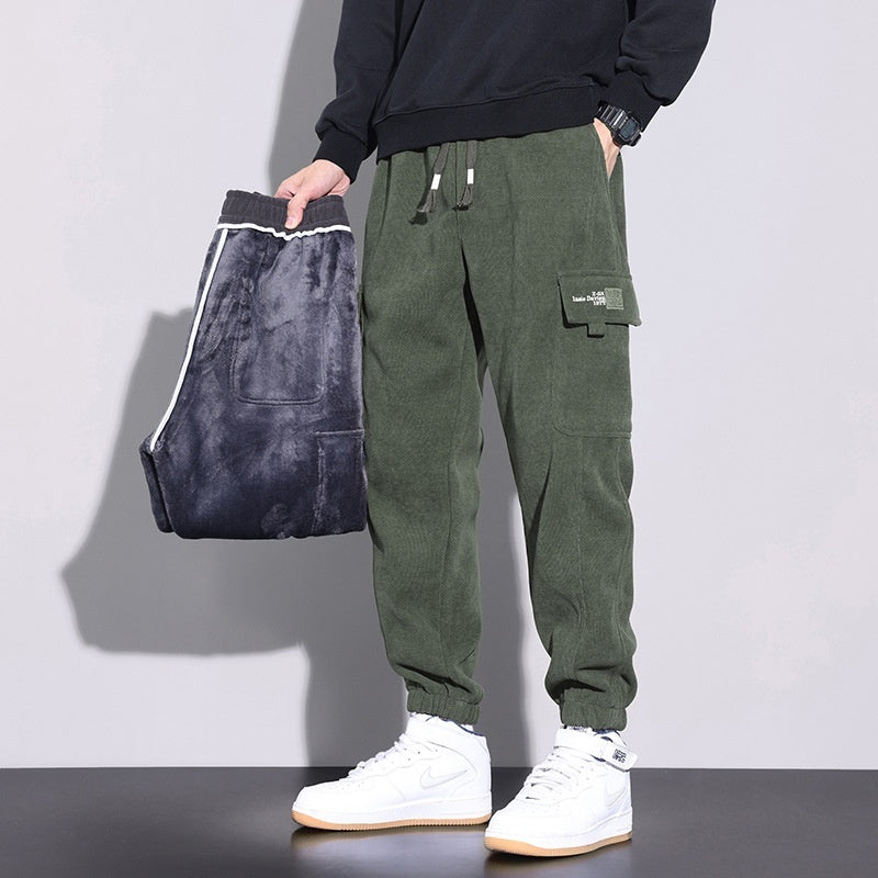 Men's Ankle-Tied Trousers - Sports Pants