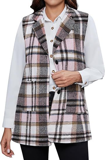 Plaid Waistcoat