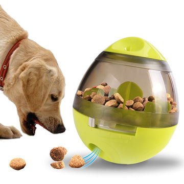 Pet Food Feeder Dispenser With Funny Toy Feature