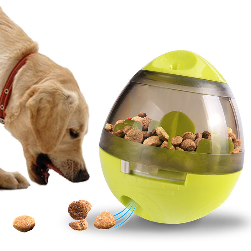 Pet Food Feeder Dispenser With Funny Toy Feature