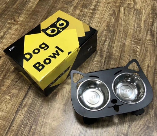 Anti-Falling Cat And Dog Feeding Water Bowl - With Stable Base