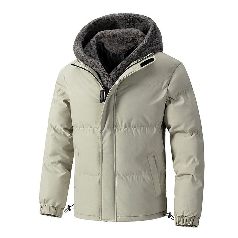 Men's Two Pieces Loose Padded Coat