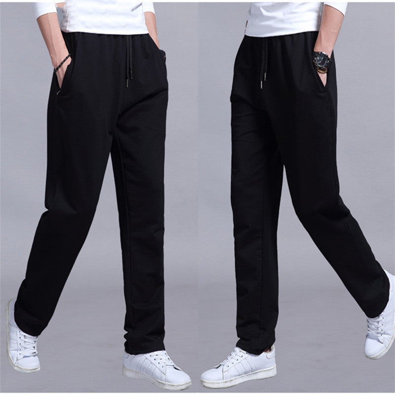 Men's Straight Casual Plus Size Trousers - Spring And Autumn Sports Pants